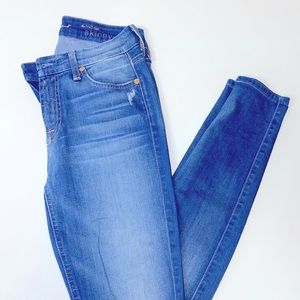 7 for all mankind skinny jeans